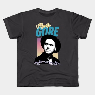 Martin L Gore // 80s Retro Fan Design Kids T-Shirt